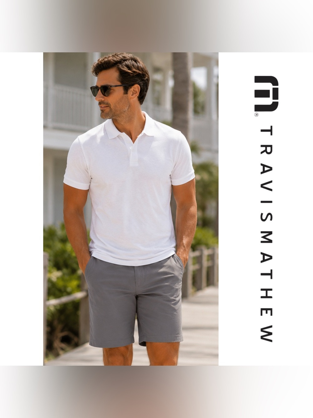 NWT | Travis Mathew | Starnes Short | Size 34 | Gray